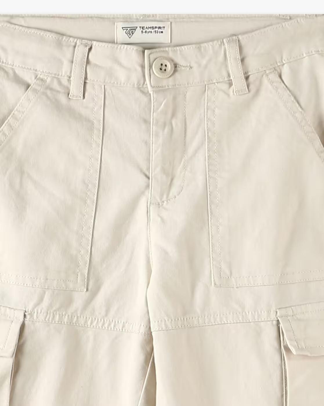 Boys Straight Fit Cargo Pants
