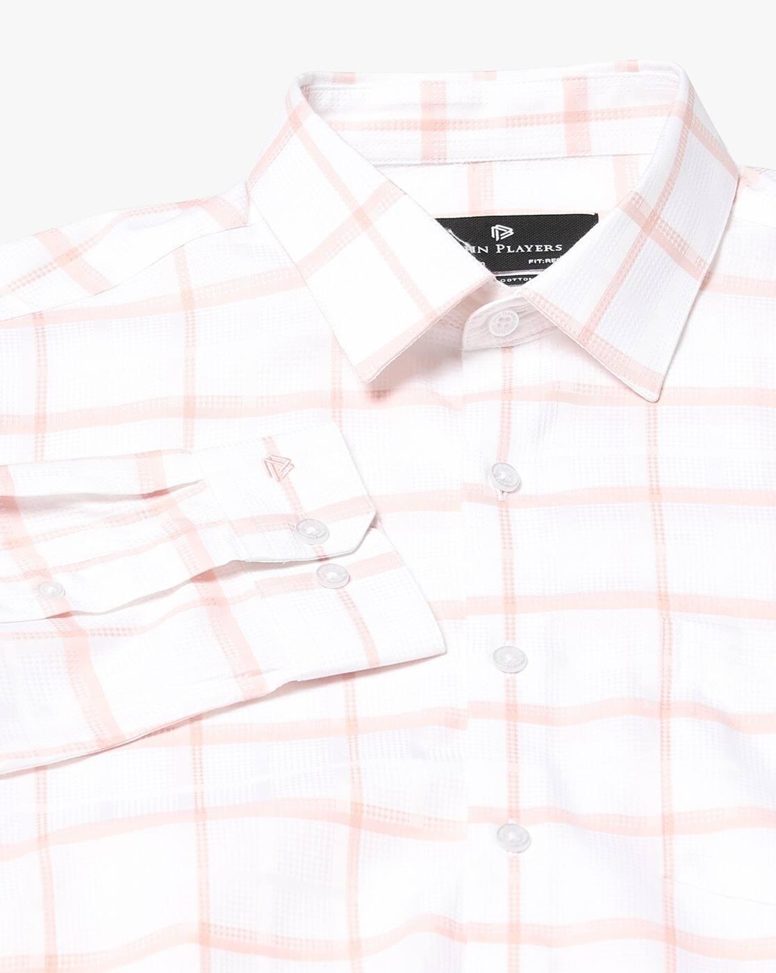 Men Checked Regular Fit Cotton Shirt with Patch Pocket