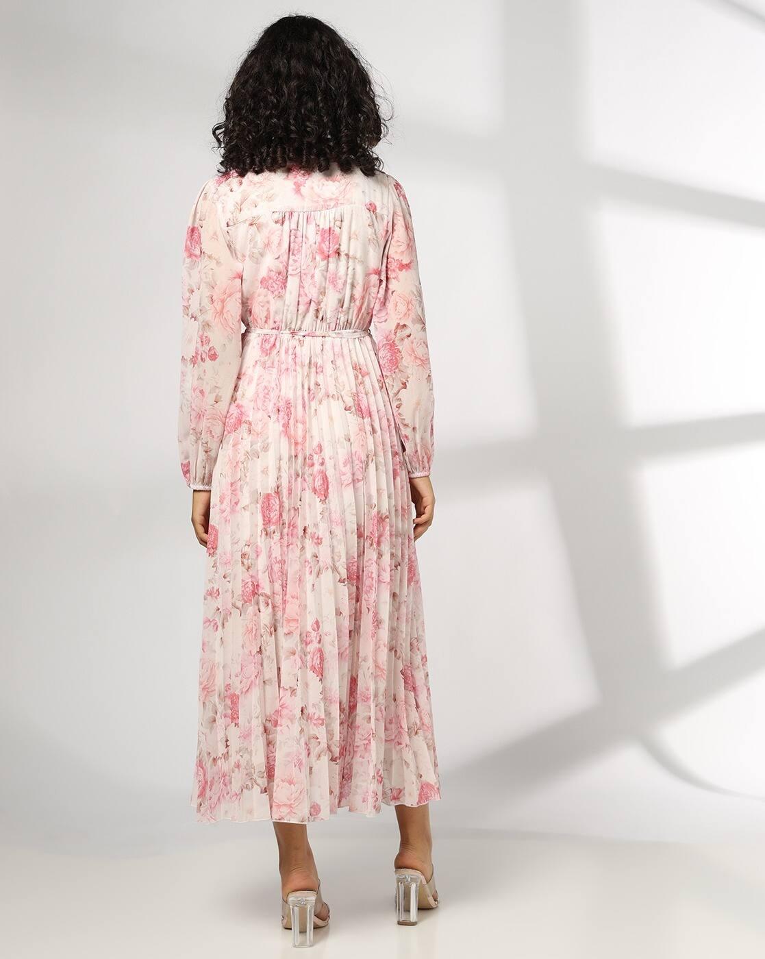 Women Floral Print Fit & Flare Dress