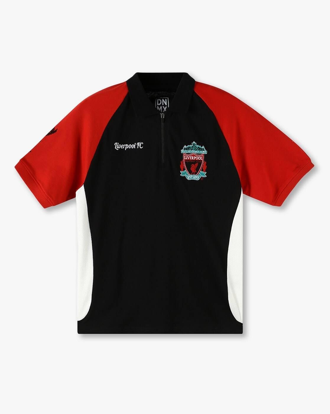 Boys Liverpool FC Print Relaxed Fit Polo T-Shirt