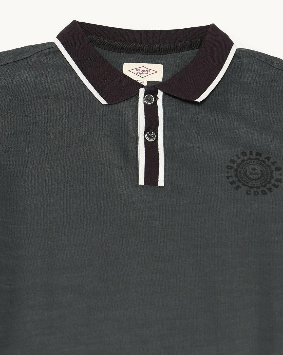 Men Regular Fit Cotton Polo T-Shirt