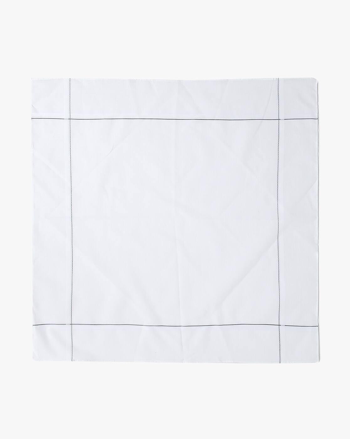 Men Pack of 3 Striped Cotton Handkerchiefs