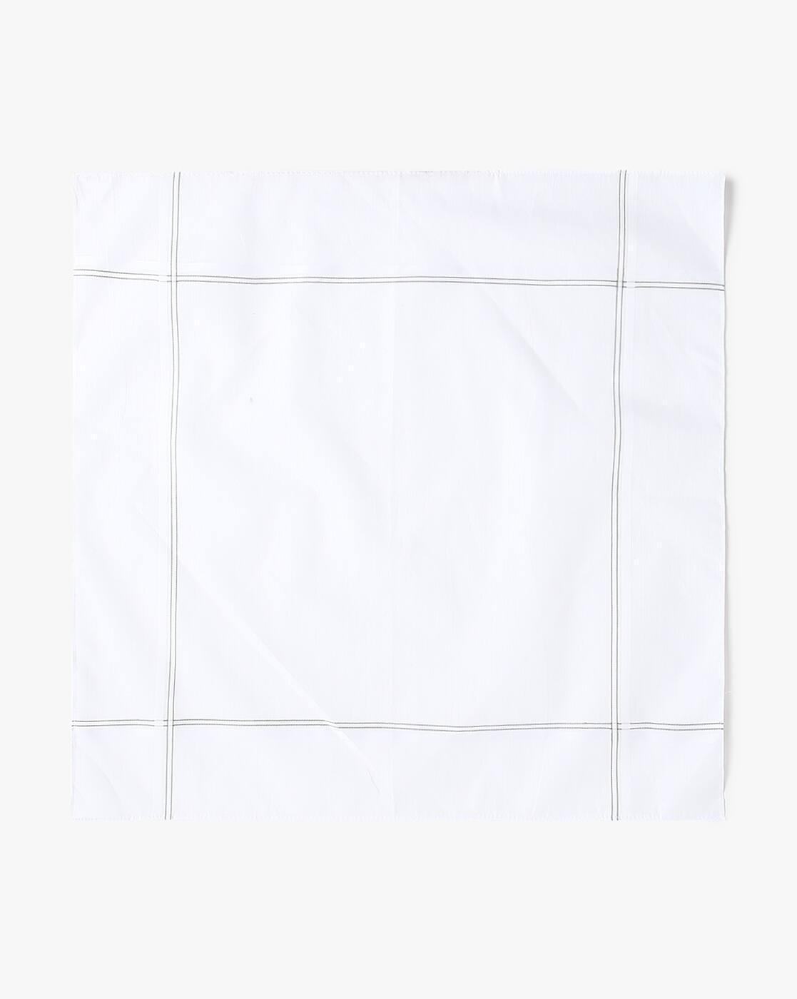 Men Pack of 3 Striped Cotton Handkerchiefs