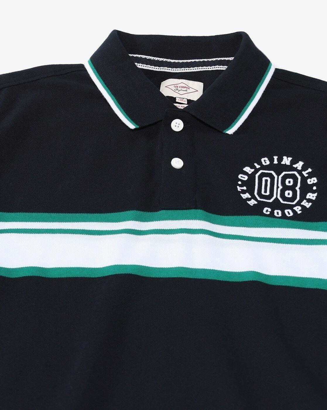 Men Striped Regular Fit Polo T-Shirt