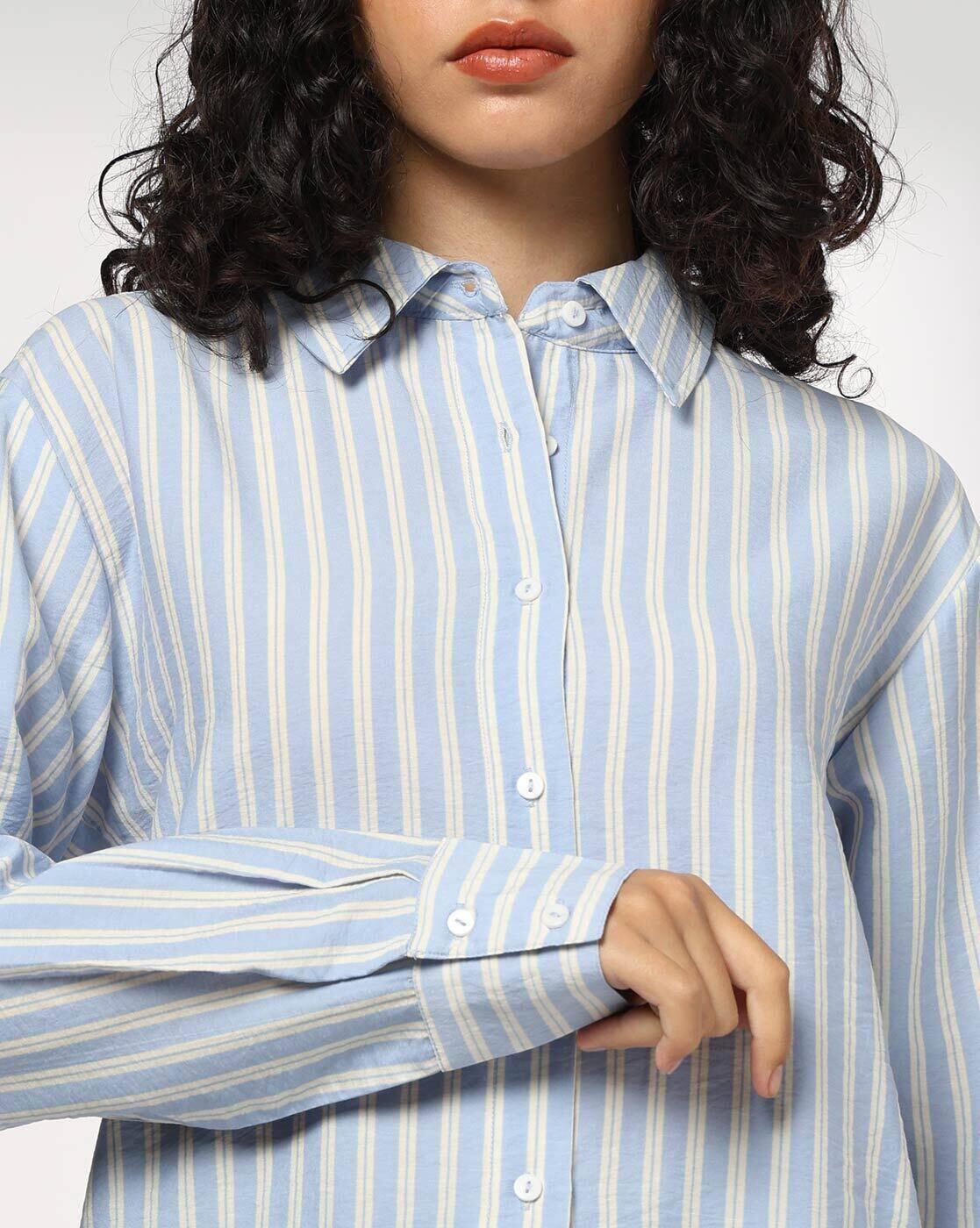 Women Striped Regular Fit Shirt