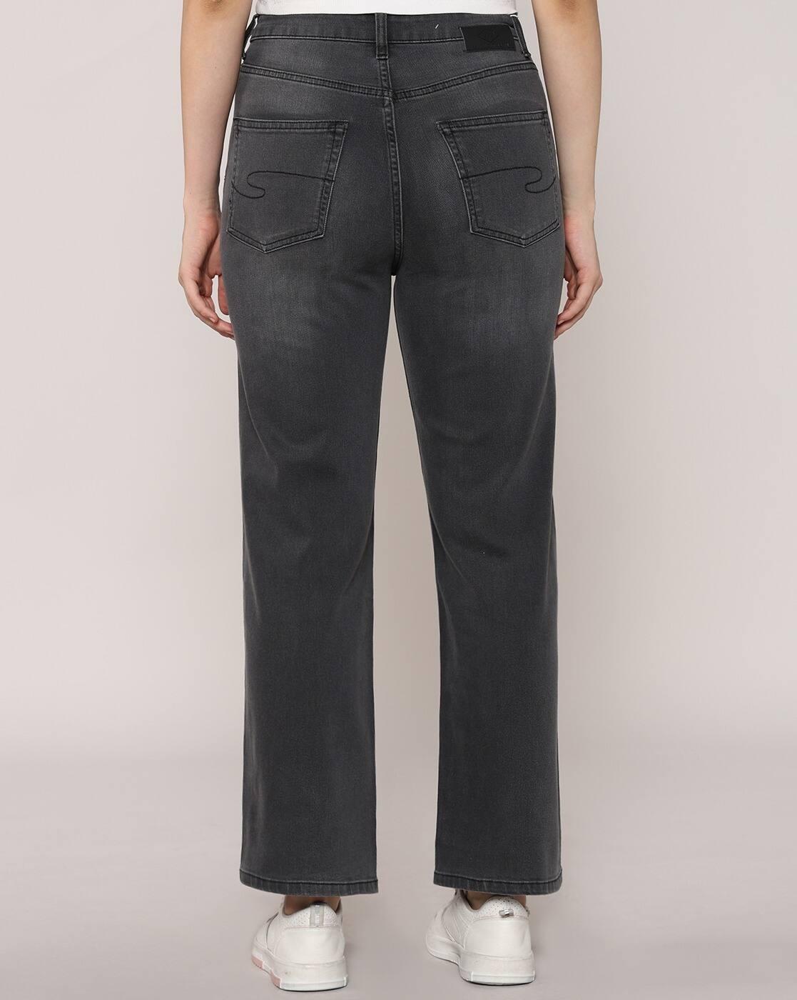 Women Lightly Washed SS26 Straight Jeans