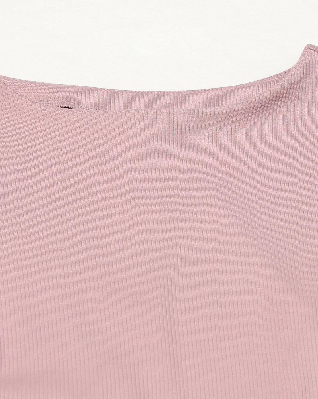 Women Ribbed Regular Fit Round-Neck T-Shirt