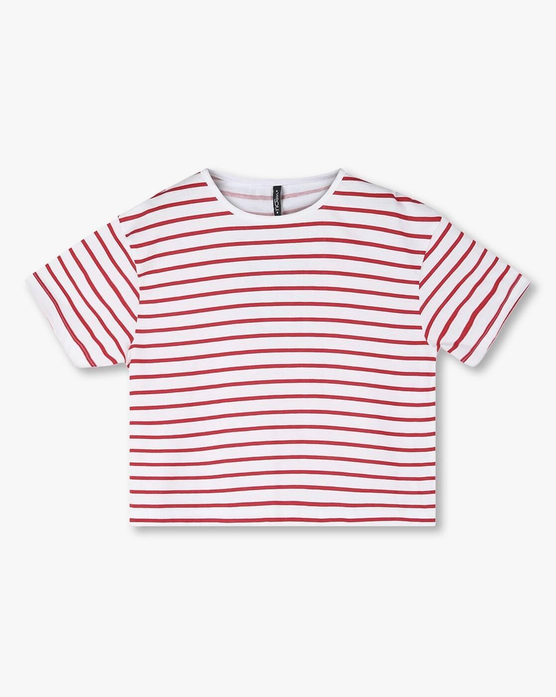 Girls Mid-Wash Dungaree Dress with T-Shirt
