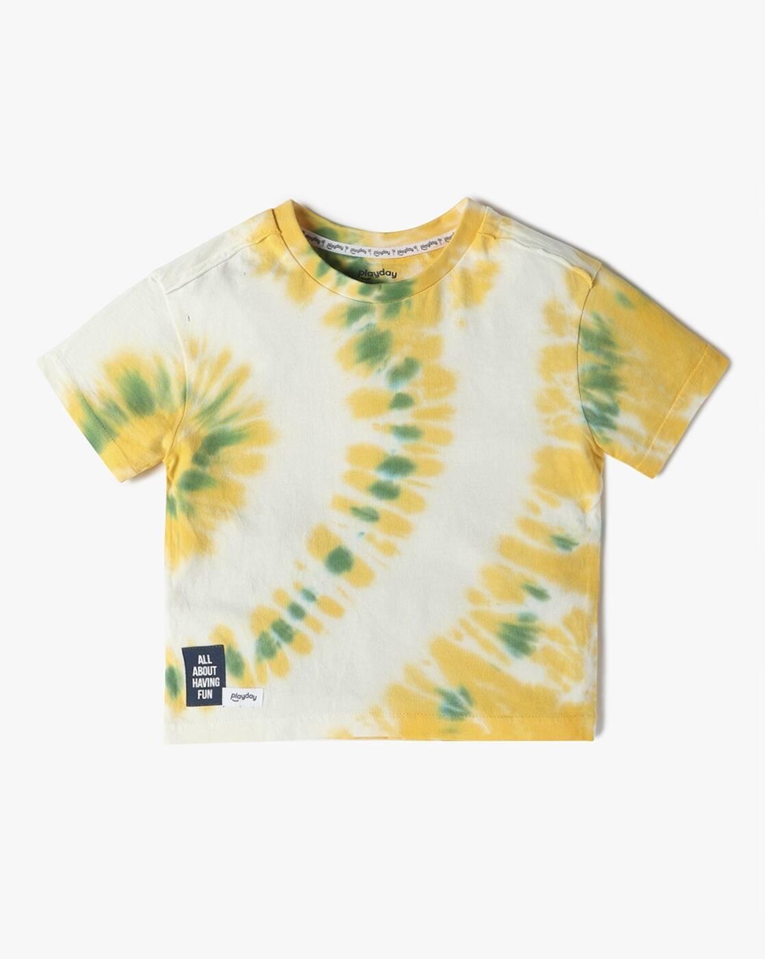 Boys Pack of 2 Graphic Print Relaxed Fit Round-Neck T-Shirts