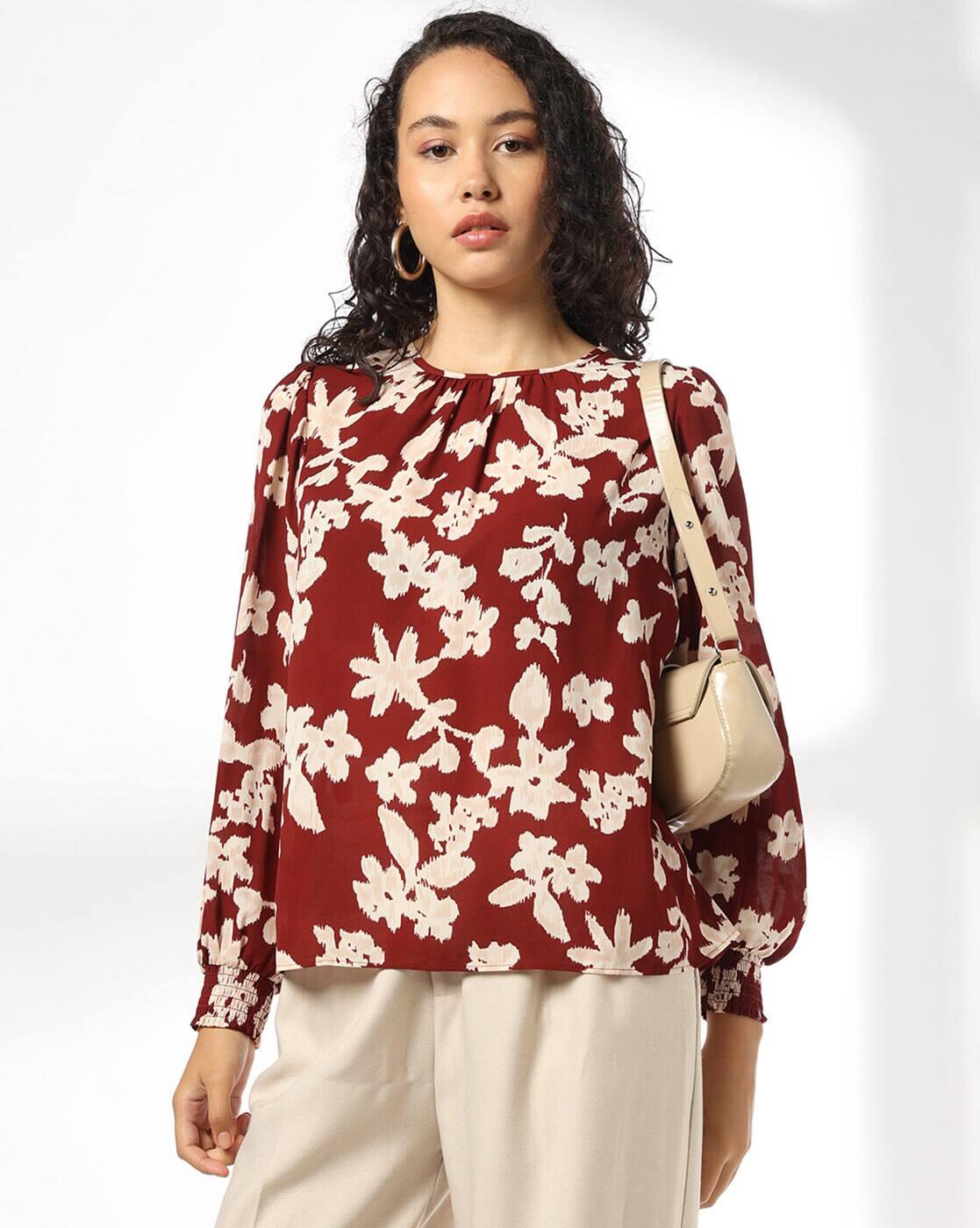 Women Floral Print Regular Fit Top