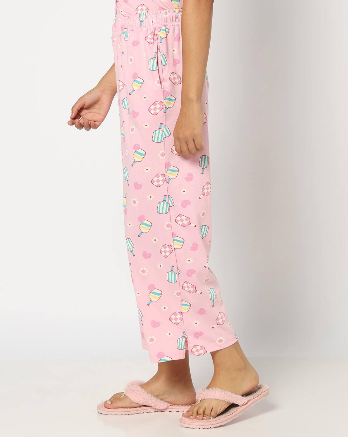 Women All-Over Print Relaxed Fit Pyjamas