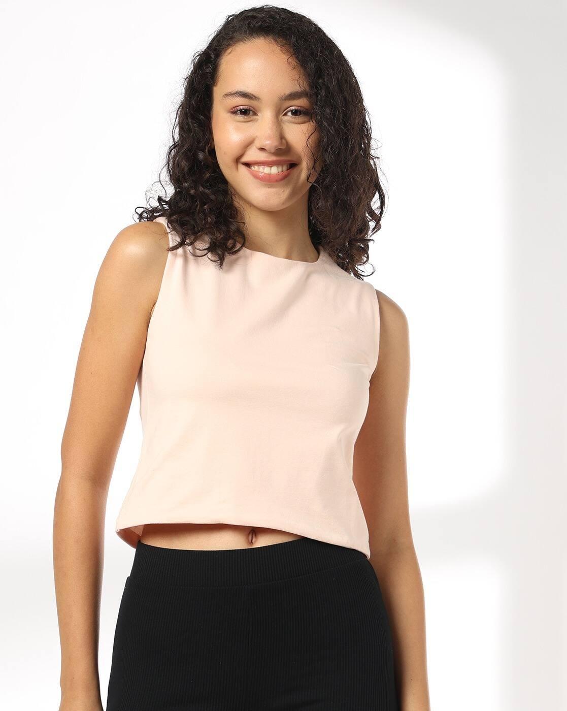 Women Double Layered Regular Fit Tank Top
