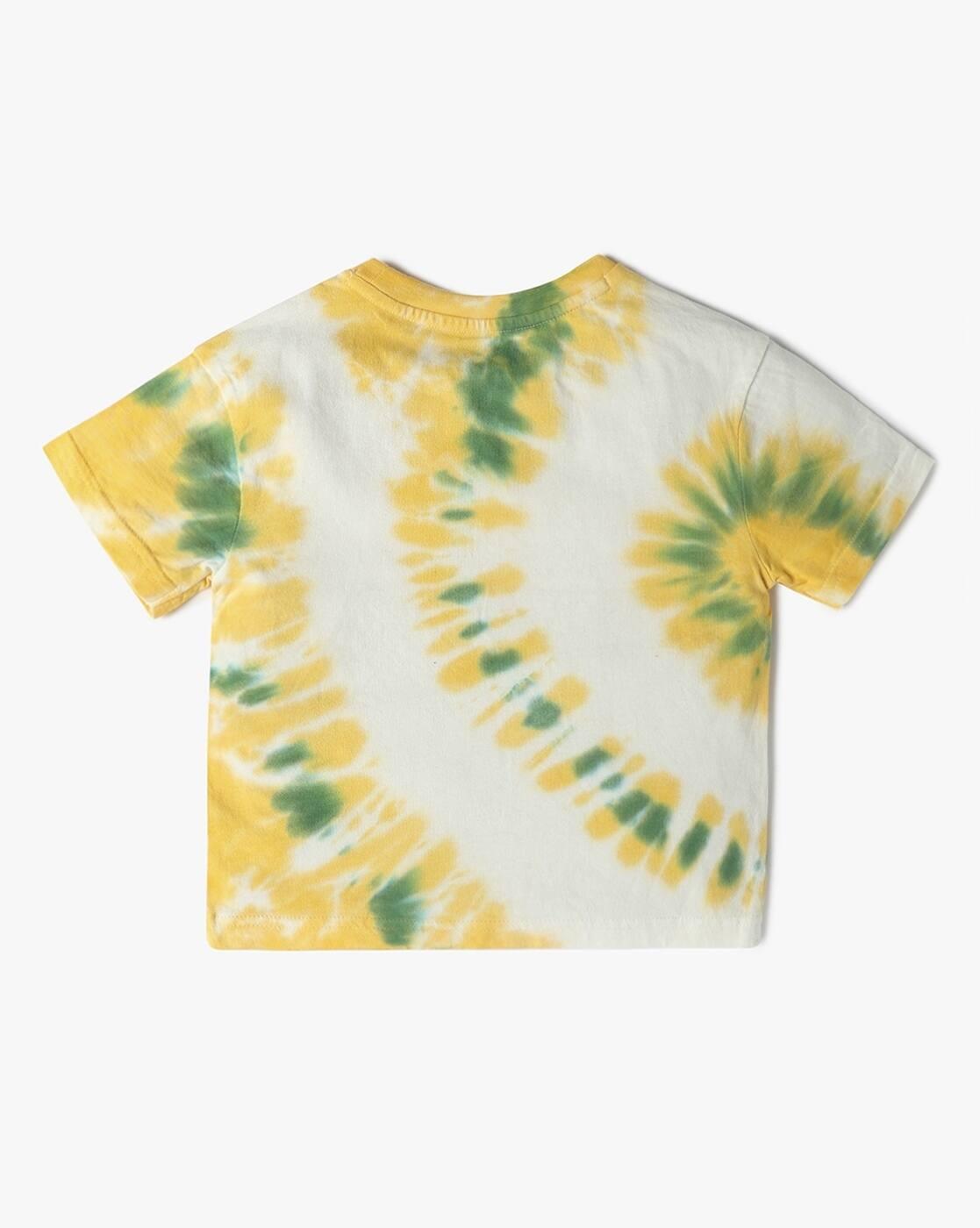 Boys Pack of 2 Graphic Print Relaxed Fit Round-Neck T-Shirts