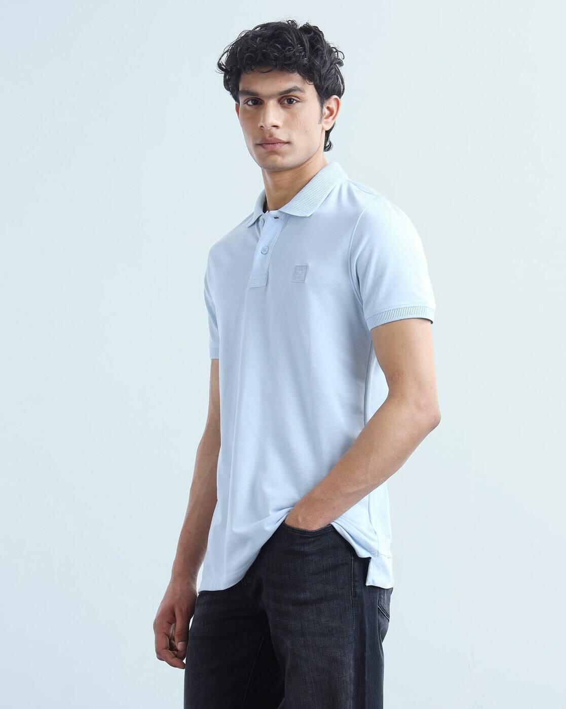 Solid Regular Fit Polo Shirt