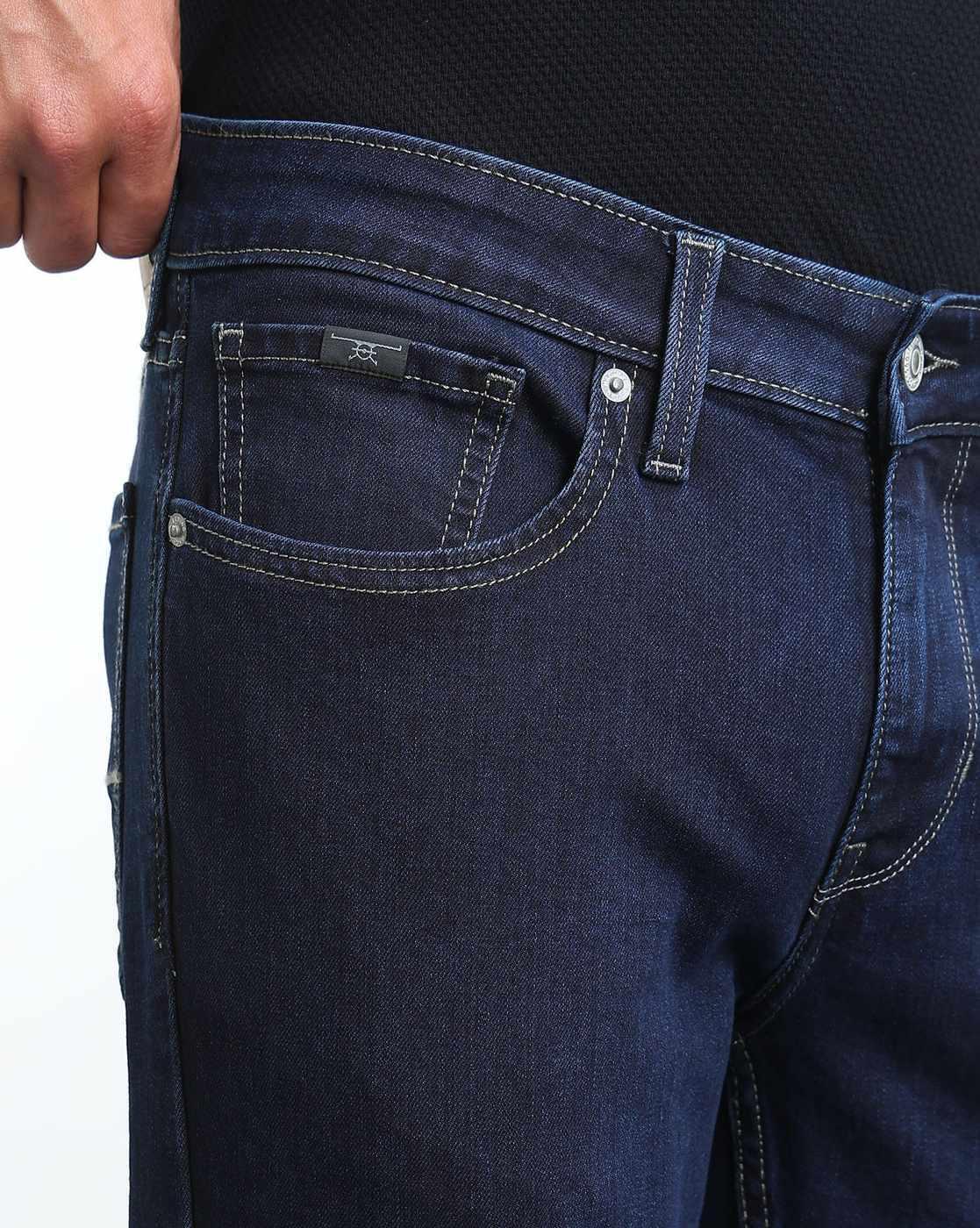 Jackson Skinny Fit Whiskered Jeans