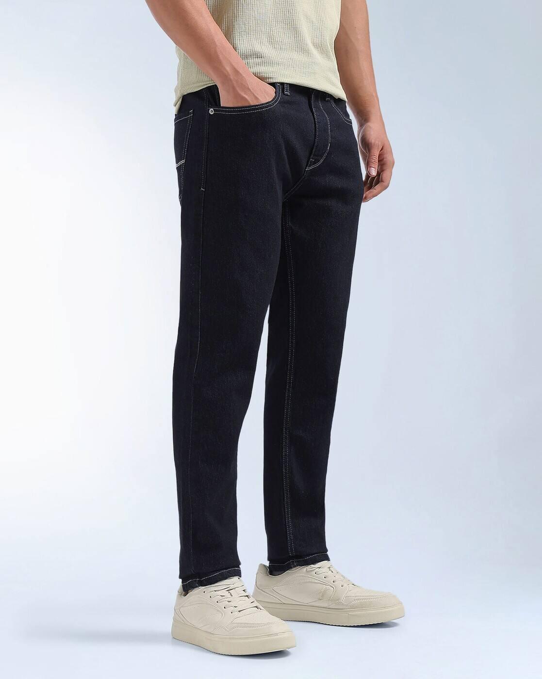 Slash Slim Tapered Fit Rinsed Jeans