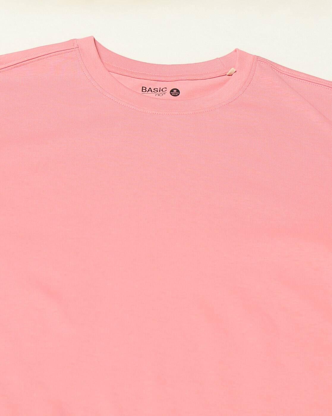 Women Boxy Fit Crew-Neck T-Shirt
