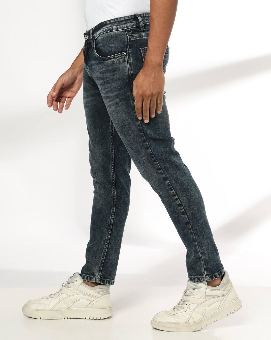 Men Mid-Rise Skinny Fit Jeans