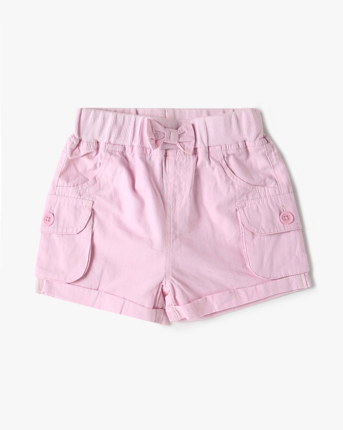 Girls Cargo Shorts with Insert Pockets