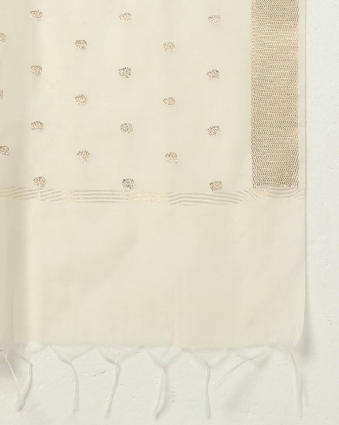 Women Dupatta with Woven Motifs