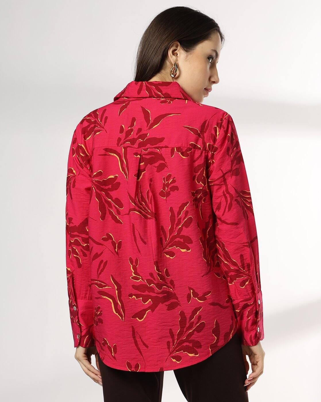 Women Floral Print Regular Fit Shirt