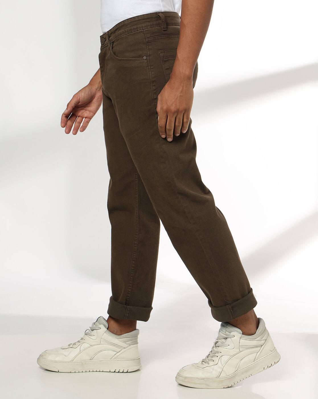Men Mid-Rise Straight Fit Jeans