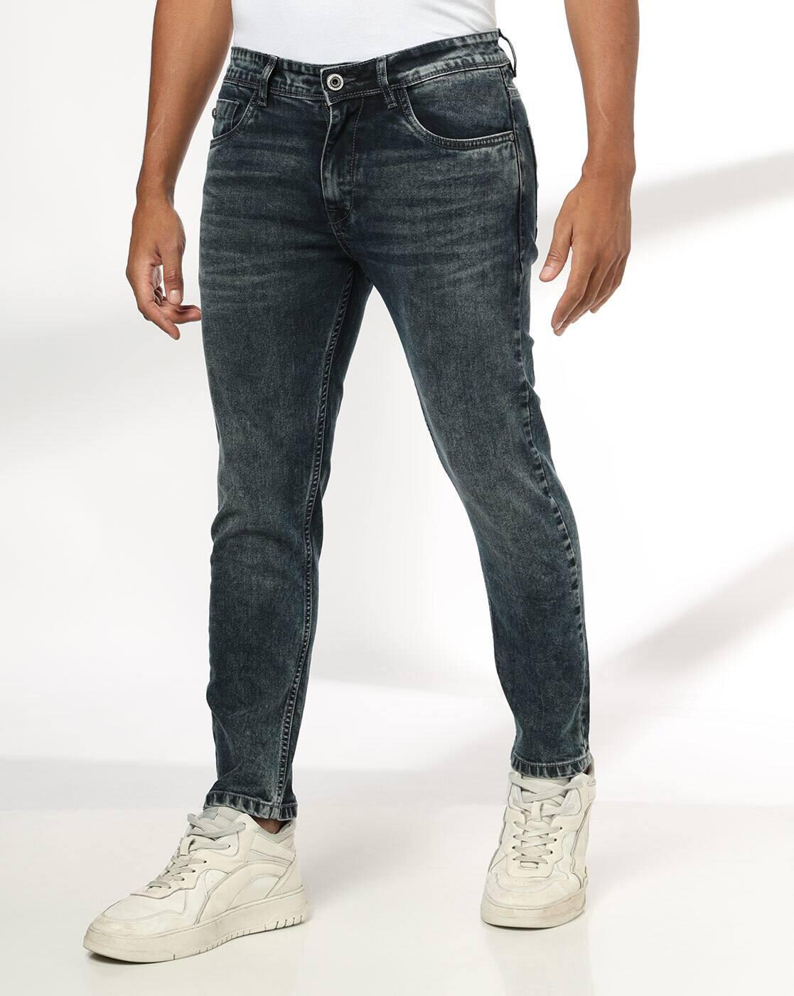 Men Mid-Rise Skinny Fit Jeans