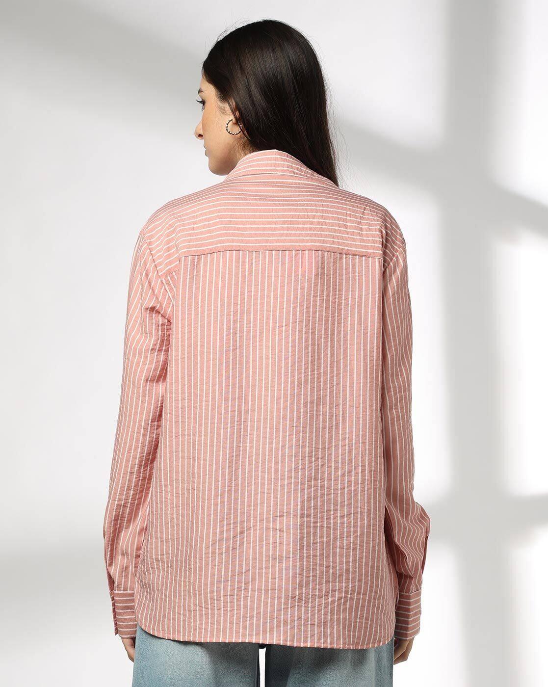 Women Stripes Classic Fit Shirt