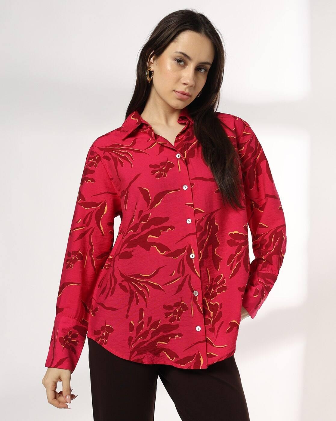 Women Floral Print Regular Fit Shirt