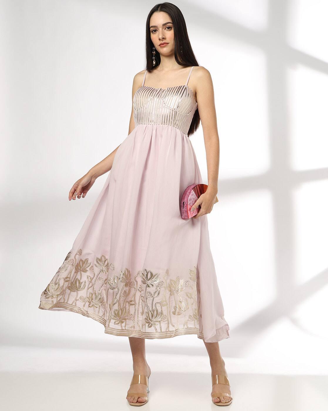 Women Embellished Bustier Dress