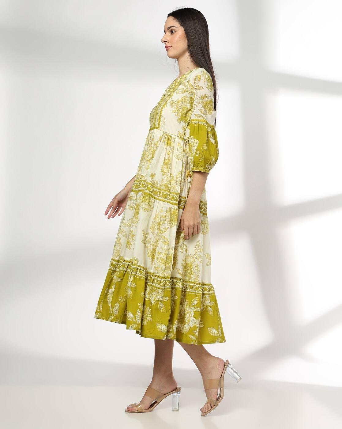 Women Printed Fit & Flare Dress