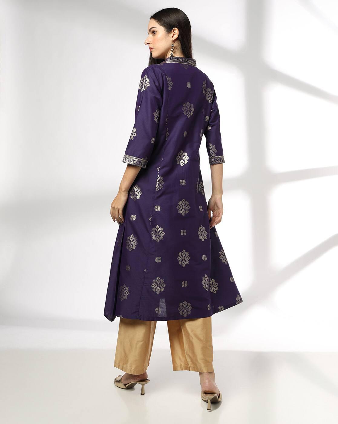 Women Printed A-Line Kurta
