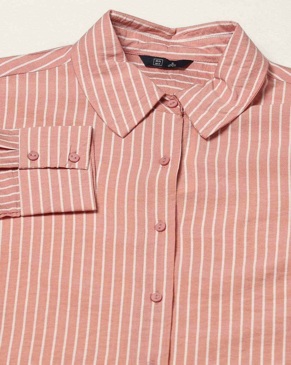 Women Stripes Classic Fit Shirt