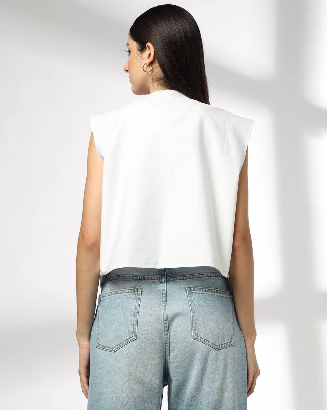 Women Waistcoat with Embroidery Details