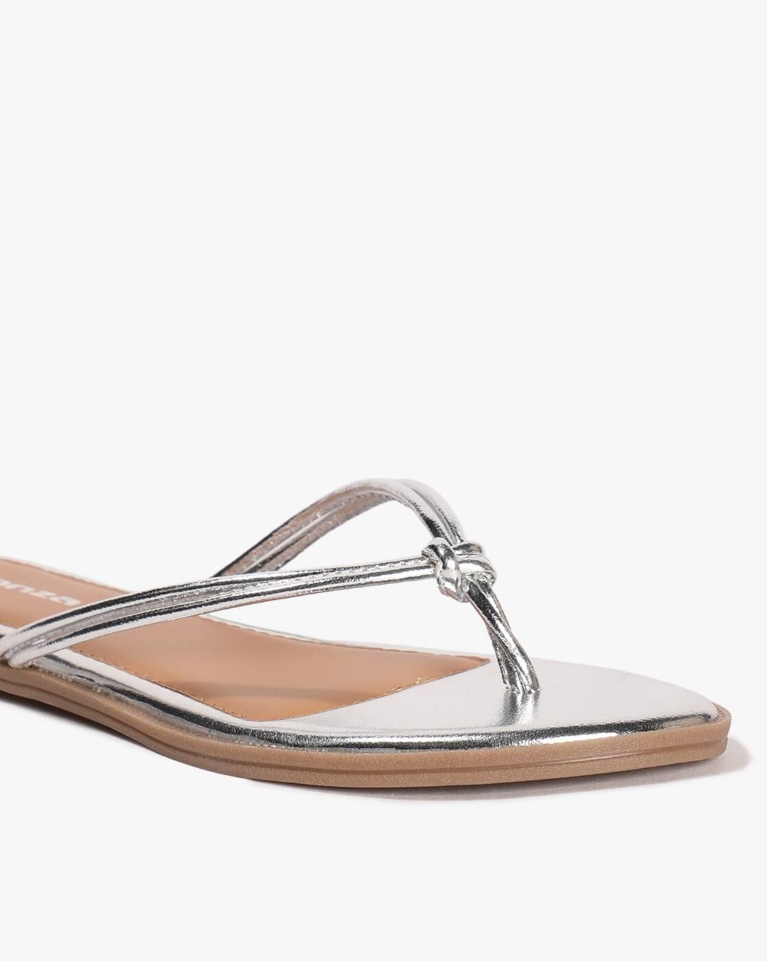 Women Thong-Strap Flat Sandals