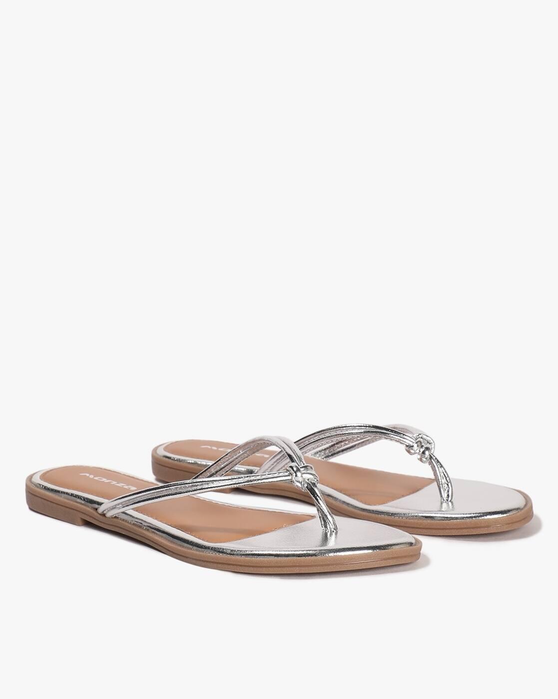 Women Thong-Strap Flat Sandals