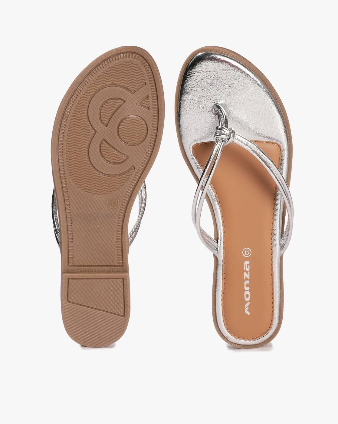 Women Thong-Strap Flat Sandals