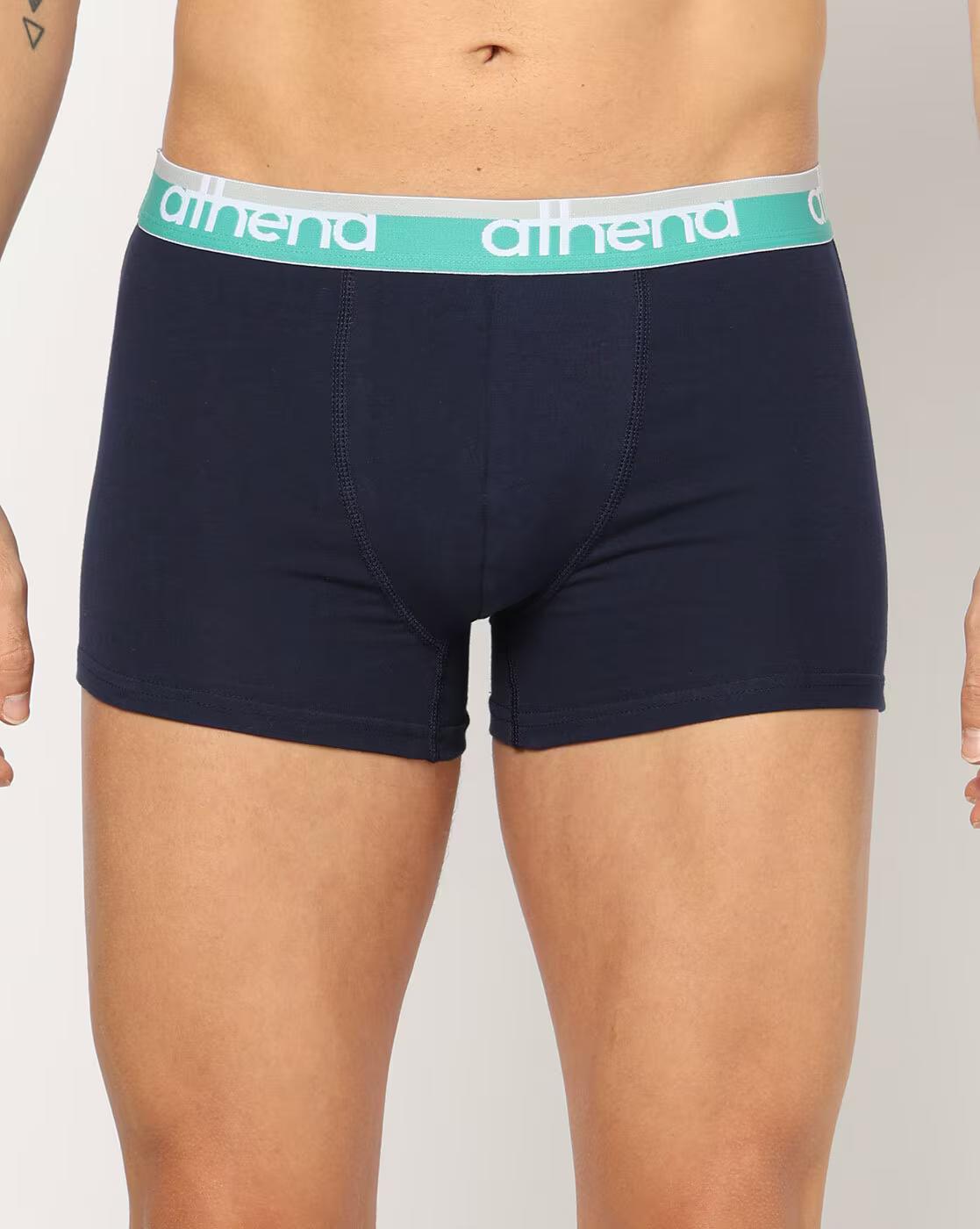 Men Trunks with Logo Waistband
