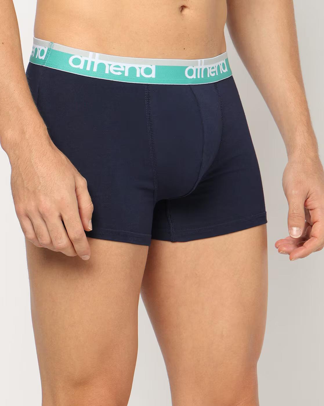 Men Trunks with Logo Waistband