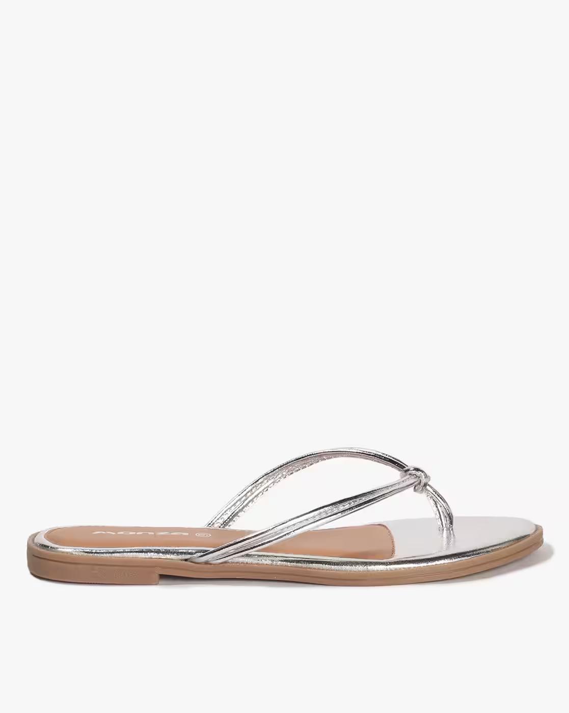Women Thong-Strap Flat Sandals