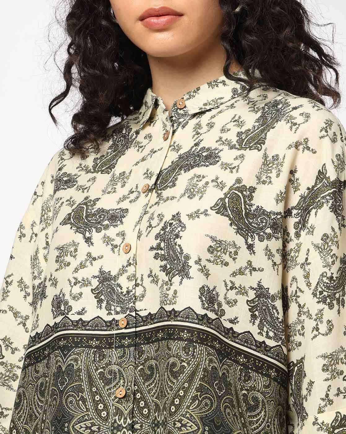 Women Paisley Print Regular Fit Shirt