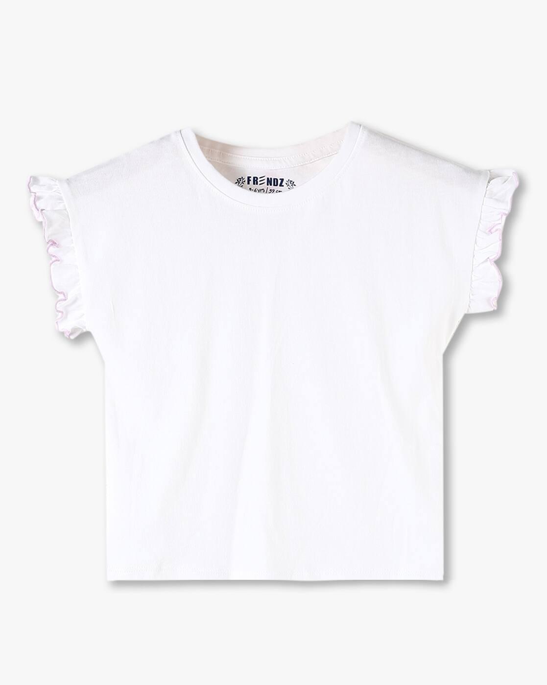 Girls Striped Dungarees with T-Shirt