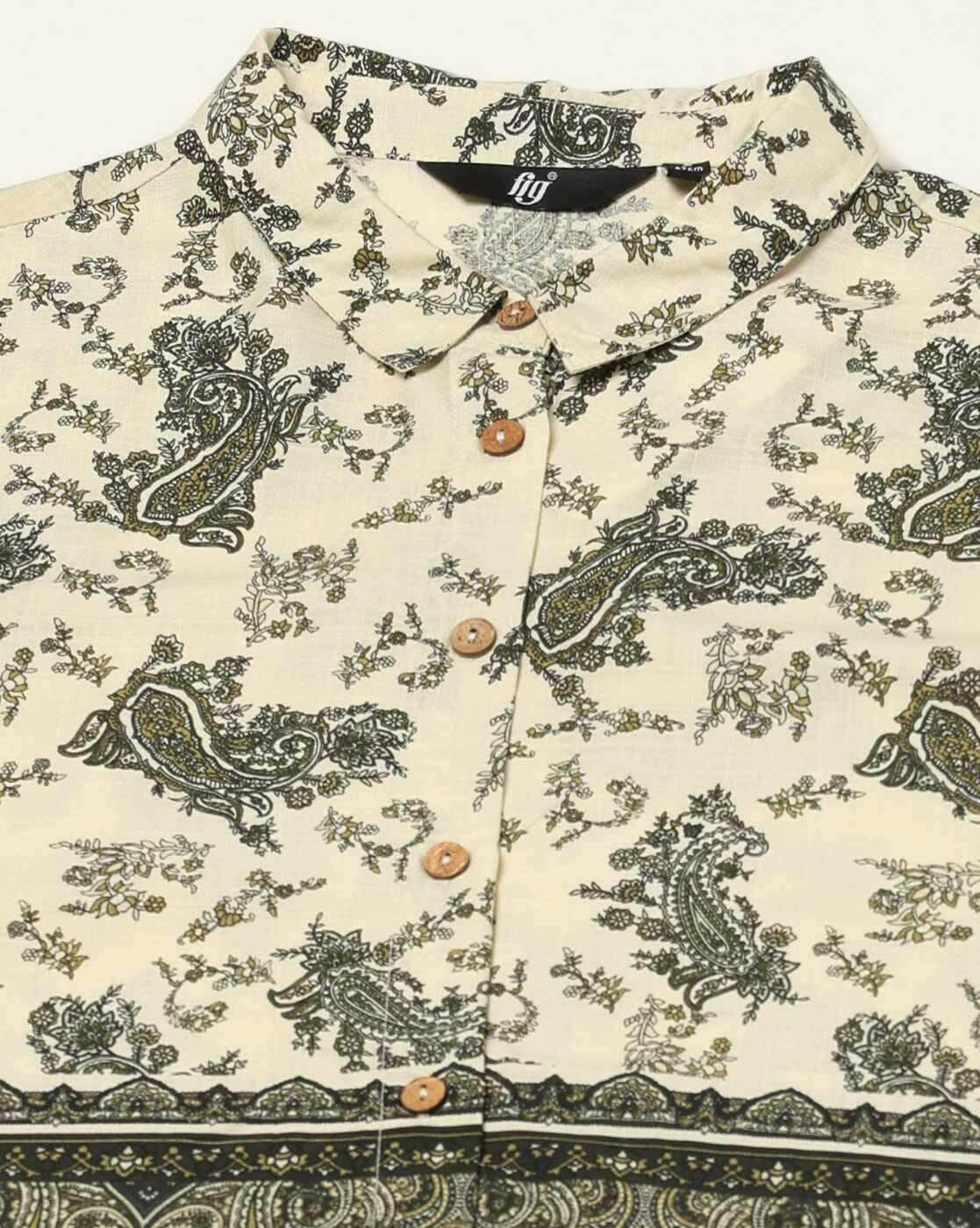 Women Paisley Print Regular Fit Shirt