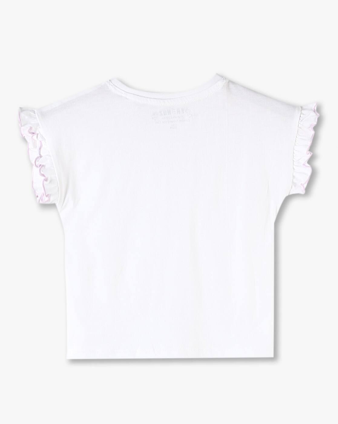 Girls Striped Dungarees with T-Shirt
