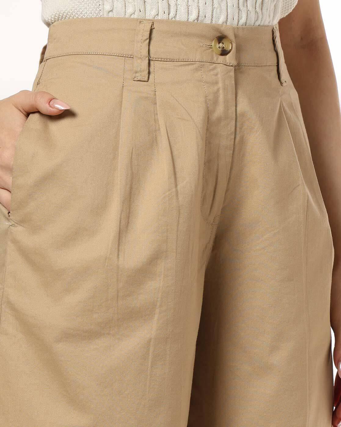 Women Mid-Rise Relaxed Fit Trousers