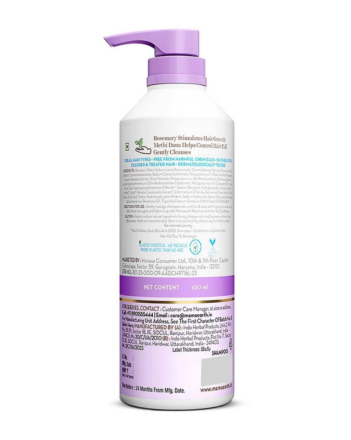 Rosemary Anti-Hair Fall Shampoo with Rosemary And Methi Dana