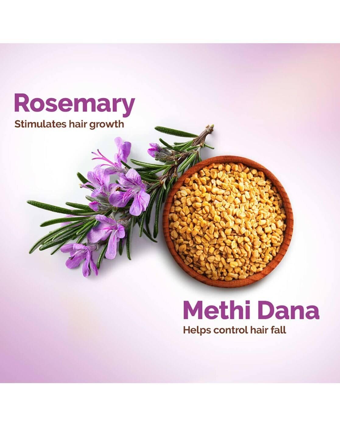 Rosemary Anti-Hair Fall Shampoo with Rosemary And Methi Dana