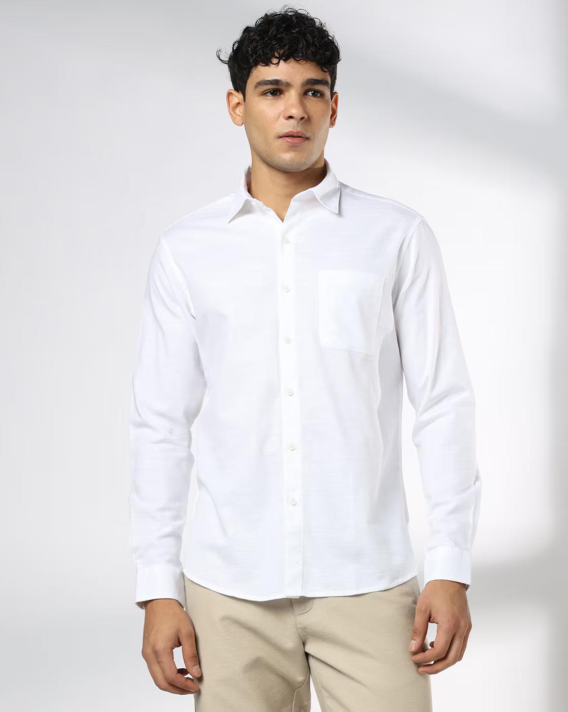 Men Slim Fit Shirt
