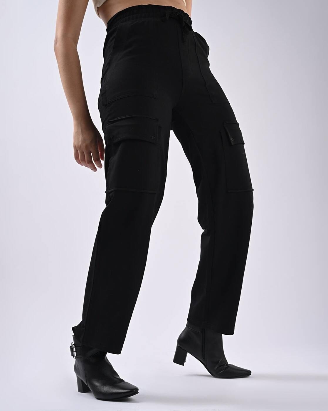 Women Relaxed Fit Cargo Pants