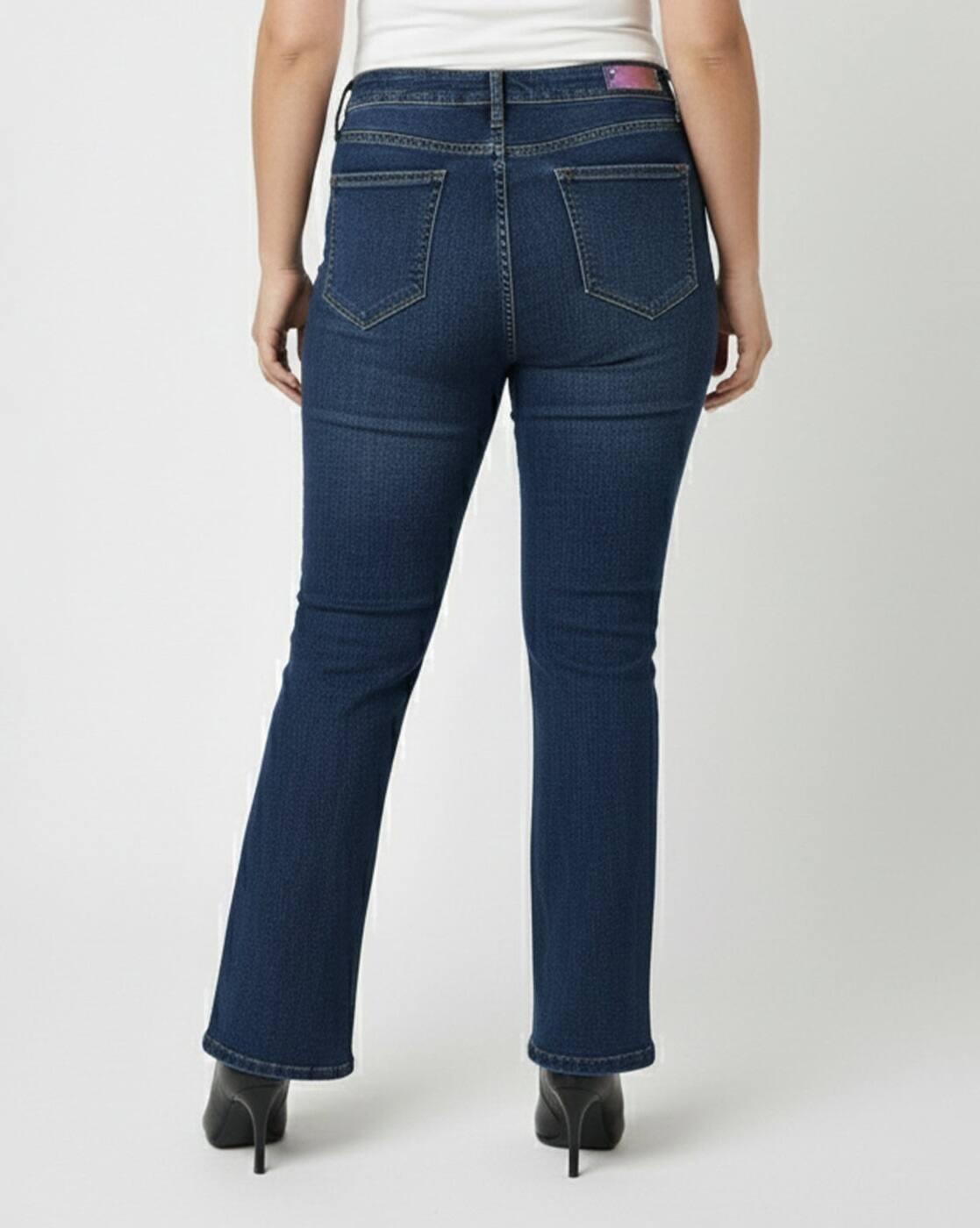 Women High-Rise Bootcut Jeans